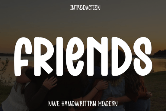 Friends Font